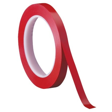 3M 1/4'' x 36 yds. Red 3M 471 Vinyl Tape, 144PK BUY00023354